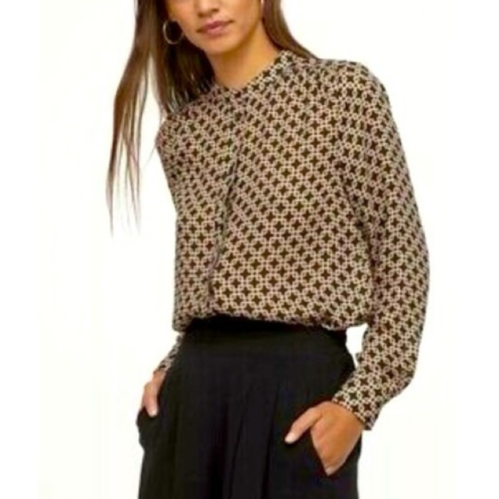 Richard Allen x H&M Black & Gold Dress Shirt